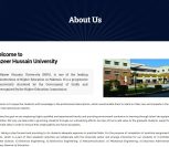 Nazeer Hussain University