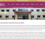 Metropolitan University Karachi