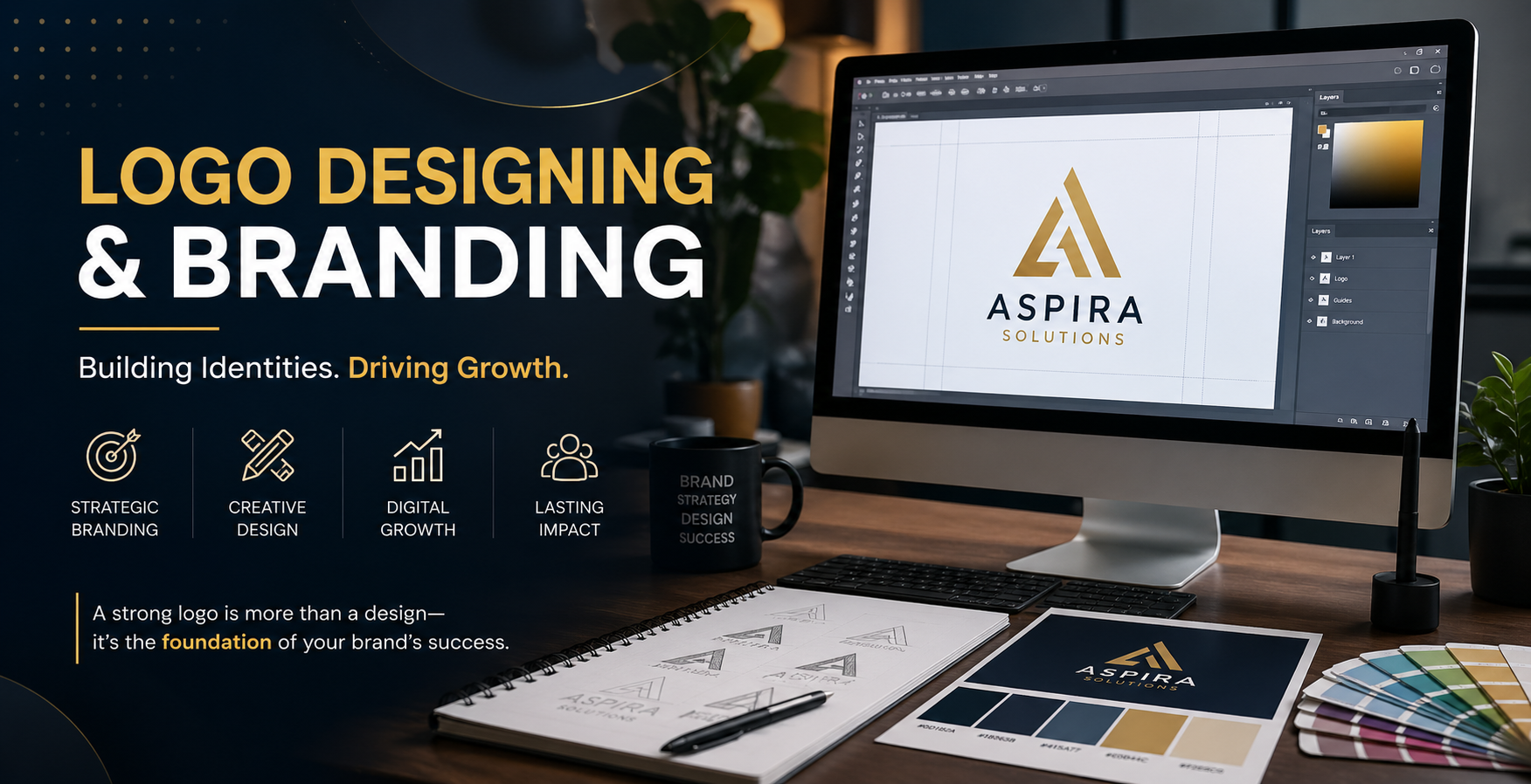 Logo Designing & Branding for Digital Growth
